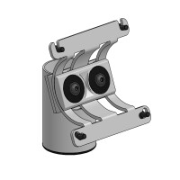 Spacepole VESA 75 Halterung, ARC, Top Mount