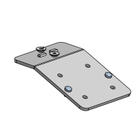 SpacePole Scannerhalterung zur Montage unterhalb einer EC-Halteplatte