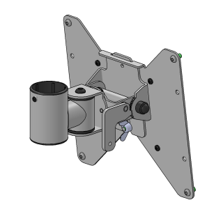 SpacePole Teleskop Arm, 300mm-450mm, SP2 (44,5mm)