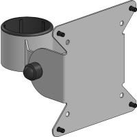 VESA 75/100 Pole Mount SP2