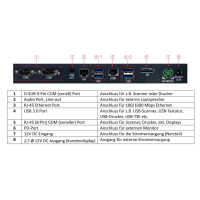 Sam4S Sapphire 570 Kassensystem inkl. Windows 10 IoT  240GB 