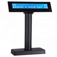 ARTDEV LCD730 - LCD Kundendisplay, USB, dunkelgrau