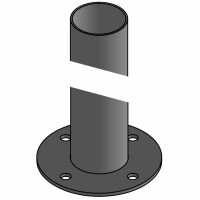 SpacePole Standrohr 300mm (SP1 38mm) gallery