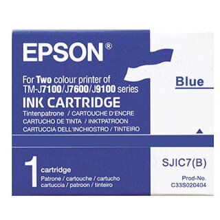 Tintenpatron Epson für TM-J7100/7600/9100, blau