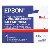 Tintenpatron Epson für TM-J7100/7600/9100, rot
