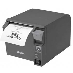 Epson TM-T70II Bondrucker / Kassendrucker hell seriell + USB