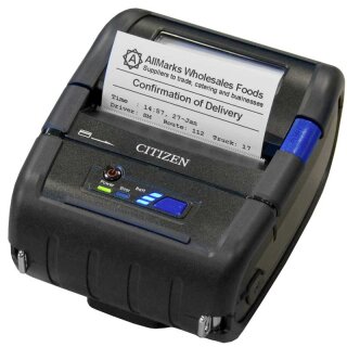 Citizen CMP-30II mobiler Kassendrucker Bluetooth Thermodruck + Etiketten
