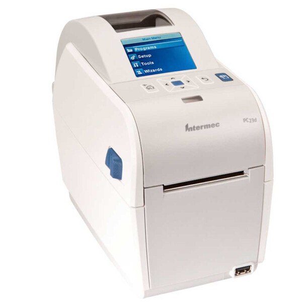 Honeywell PC23d Etikettendrucker mit LCD Display, 300dpi, USB,  RFID Schreiber