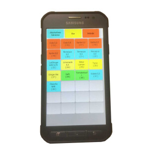 Samsung Galaxy Xcover 4 mit Provendis Gastrokasse Mobil...