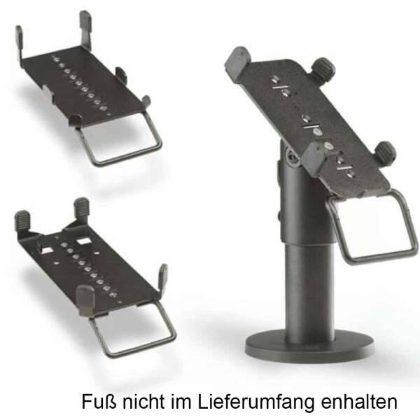 SpacePole EC-Karten Terminal Halterung passend für Feig OBID my AXXESS onTOP Terminal