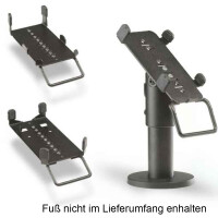 SpacePole EC-Karten Terminal Halterung passend für Verifone VX510 + VX620, schwarz