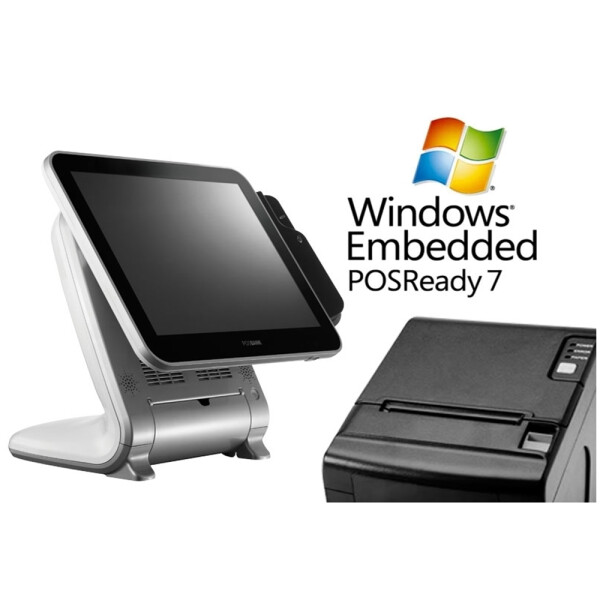POSBANK AnyShop Prime Kassensystem inkl. Drucker und Windows Schwarz