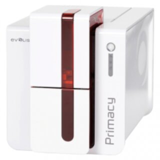 Evolis Primacy Evolis Primacy, einseitig, 12 Punkte/mm (300dpi), USB, Ethernet, Smart, RFID, rot