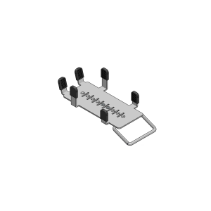 SpacePole EC Terminal Halterung für CCV Base / PAX S800