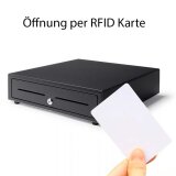 Kassenlade Öffnung per RFID Karte
