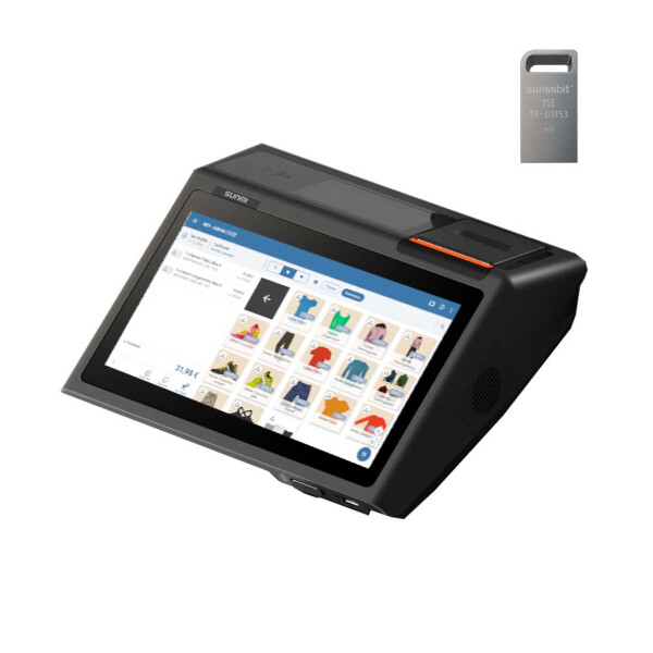 Touchsystem Bundle mit integriertem Drucker, Kundendisplay  inkl. TSE