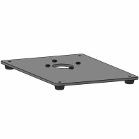 SpacePole Bodenplatte 200 x 250mm productbox