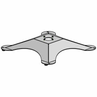 SpacePole Bodenplatte 450 x 450mm productbox